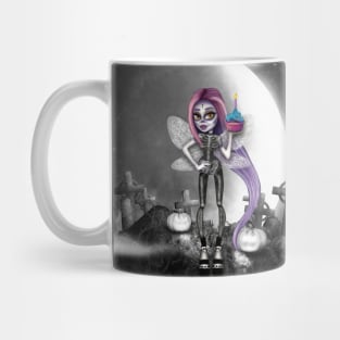 Fairy under the full moon Mug